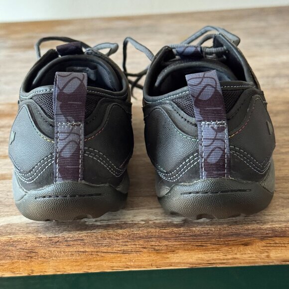 Merrell Mimosa Hiking Shoes Woman's 11 Lace Up Black/Gray Suede Low Top - Picture 6 of 12